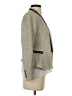 Zara Basic Tweed Gray Blazer Size XS - photo 4
