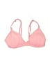 Unbranded Solid Pink Swimsuit Top Size S (estimated) - photo 1