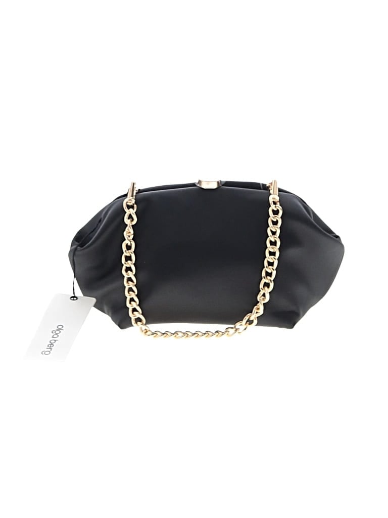 Pre-owned Olga Berg Clutch In Black