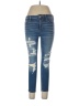 American Eagle Outfitters Hearts Blue Jeans Size 10XSHORT - photo 1