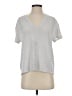 Rag & Bone Silver Short Sleeve T-Shirt Size S - photo 1