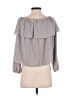 Wilfred 100% Polyester Gray 3/4 Sleeve Blouse Size S - photo 2