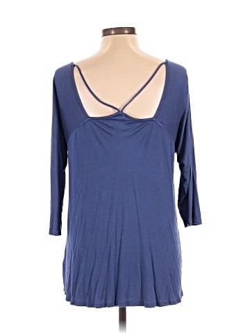 Bobeau 3/4 Sleeve Top (view 2)