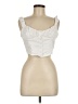 RUMORED Ivory Sleeveless Blouse Size L - photo 1