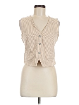 Steve Madden Sleeveless Button Down Shirt