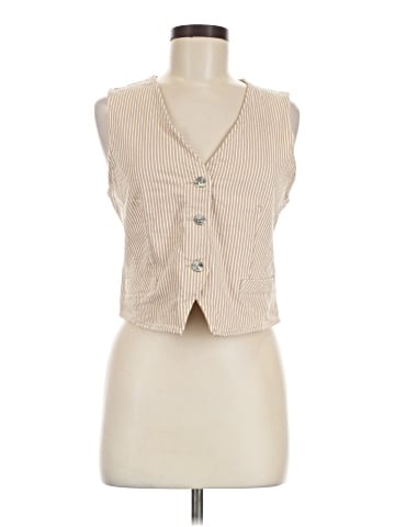 Steve Madden Sleeveless Button-Down Shirt (view 1)