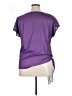 Unbranded Purple Short Sleeve Blouse Size XL - photo 2