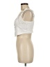 RUMORED Ivory Sleeveless Blouse Size L - photo 5