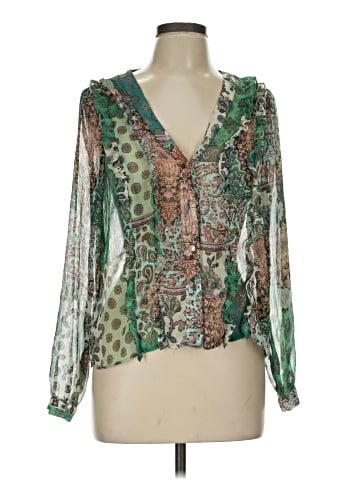 Zara Long Sleeve Blouse (view 1)