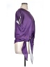 Unbranded Purple Short Sleeve Blouse Size XL - photo 4