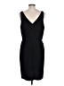 Ann Taylor LOFT Solid Black Cocktail Dress Size 12 - photo 2