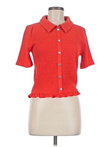 Ann Taylor LOFT Short Sleeve Blouse (view 1)