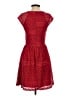 Buttons 100% Polyester Hearts Red Casual Dress Size S - photo 2