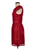 Buttons 100% Polyester Hearts Red Casual Dress Size S - photo 5