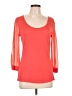 BKE Orange 3/4 Sleeve Top Size L - photo 1