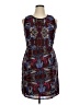 Japna 100% Polyester Graphic Blue Cocktail Dress Size XL - photo 1