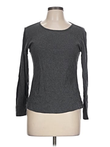 Liz Claiborne Long Sleeve T-Shirt (view 1)