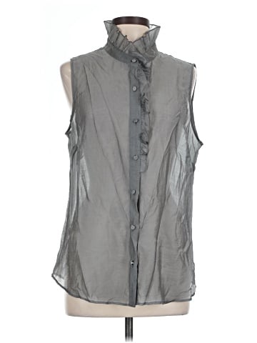 CAbi Sleeveless Button-Down Shirt (view 1)