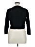 Ellen Tracy Solid Black Cardigan Size XL - photo 2