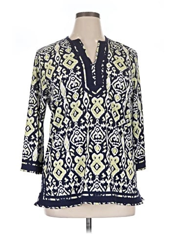 Peck & Peck 3/4 Sleeve Blouse (view 1)