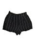 Love Tree 100% Rayon Stripes Black Shorts Size M - photo 1