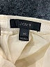 J.Crew 100% Wool Solid Ivory Wool Skirt Size 00 - photo 4