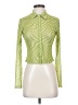 Garage Green Long Sleeve Blouse Size XS - photo 1