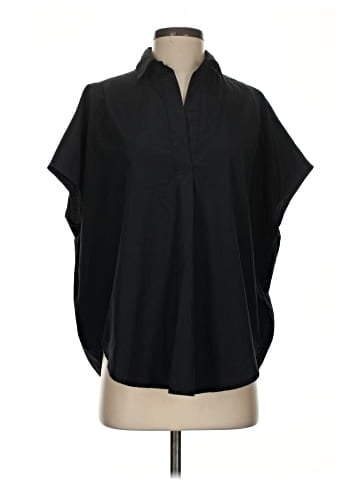 French Connection Short Sleeve Blouse (view 1)