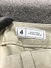 Gap Solid Gray Khakis Size 4 - photo 8
