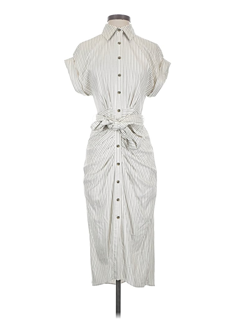 Pre-owned Antonio Melani Casual Dress In Ivory