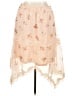 Dizzy Lizzy 100% Polyester Floral Tan Casual Skirt Size XL - photo 2