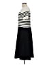 Talbots Stripes Black Casual Dress Size L - photo 5
