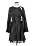 BCBGMAXAZRIA Chevron-herringbone Black Cocktail Dress Size XS - photo 1