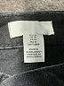 H&M 100% Cotton Black Denim Shorts Size 14 - photo 3
