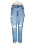 Old Navy Hearts Blue Jeans Size 12 - photo 1
