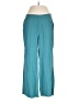 Nike 100% Rayon Teal Casual Pants Size L - photo 1