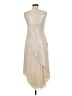 David's Bridal 100% Polyester Ivory Cocktail Dress Size 8 - photo 2