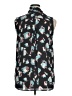 Halogen 100% Polyester Black Sleeveless Blouse Size XL - photo 2