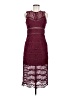 Bardot 100% Polyester Burgundy Cocktail Dress Size 6 - photo 1