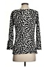 Rafaella 100% Cotton Black 3/4 Sleeve Blouse Size S - photo 2
