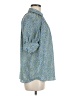 Max Studio 100% Polyester Blue 3/4 Sleeve Blouse Size M - photo 4