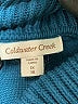 Coldwater Creek Teal Turtleneck Sweater Size 1X - photo 7