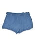 Splendid 100% Viscose Blue Denim Shorts Size L - photo 2