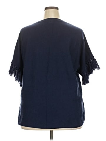 JM Collection 3/4 Sleeve Top (view 2)