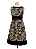 Kay Unger Paisley Black Cocktail Dress Size 6 - photo 1