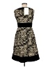 Kay Unger Paisley Black Cocktail Dress Size 6 - photo 2