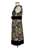 Kay Unger Paisley Black Cocktail Dress Size 6 - photo 5
