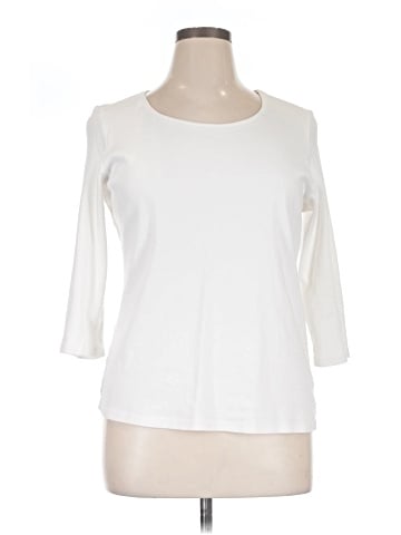 Karen Scott 3/4 Sleeve T-Shirt (view 1)