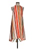 Mossimo Stripes Orange Casual Dress Size XS - photo 1
