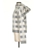 Dannijo Checkered-gingham Silver Turtleneck Sweater Size S - photo 5